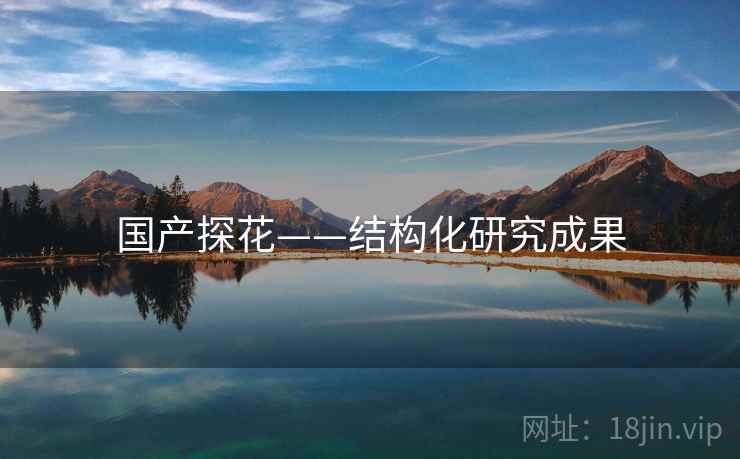 国产探花——结构化研究成果