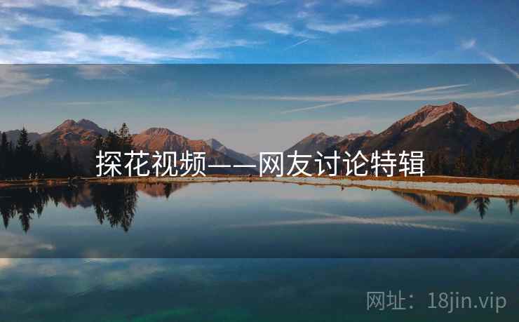 探花视频——网友讨论特辑