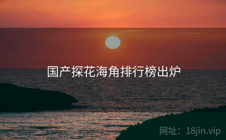 国产探花海角排行榜出炉