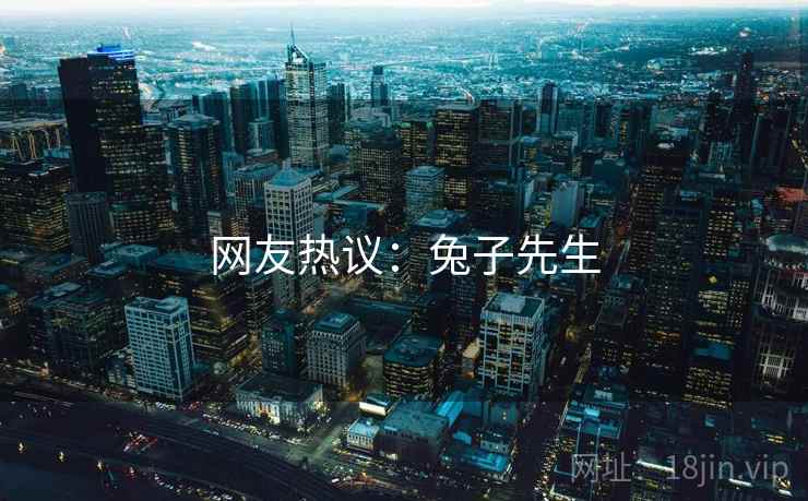 网友热议：兔子先生