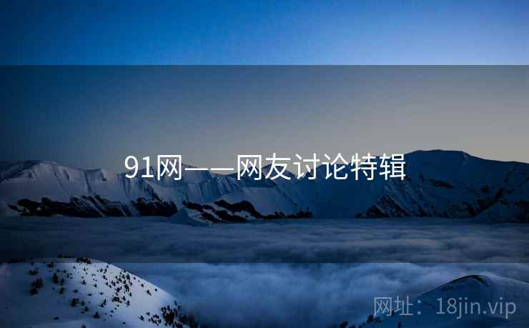 91网——网友讨论特辑